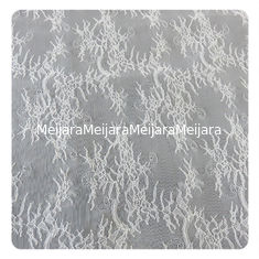 Китай Шнурок 150x300cm Chantilly платья венчания/ПК, флористическая Scalloped ткань цвета слоновой кости окаимленной поставщик