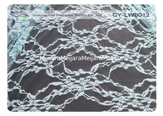 Китай Scalloped Durable ткань сетки шнурка нейлона хлопка, ткань CY-LW0012 шнурка нижнего белья поставщик