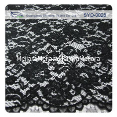 Китай Самомоднейшим черным связыванная Macrame ткань шнурка ярдом, Eco-Содружественным поставщик