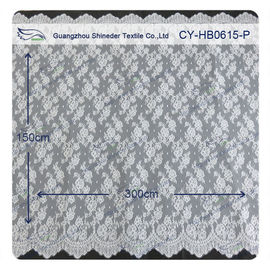Окаимленный флористический Chantilly Scalloped шнурок, BV/СВОЕ Bridal платье 150 x 300 cm поставщик