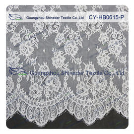 Окаимленный флористический Chantilly Scalloped шнурок, BV/СВОЕ Bridal платье 150 x 300 cm поставщик