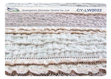 Ткань шнурка простирания OEM/ODM водорастворимая, ткань CY-LW0022 лайкра нейлона хлопка поставщик
