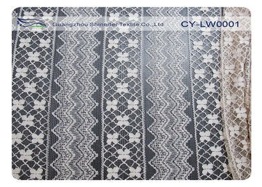 Хлопок CY-LW0001 нейлона 70% Eco содружественный 30% ткани шнурка нейлона хлопка платья поставщик