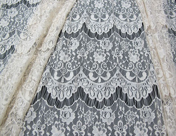 Утончьте полым ткань шнурка ресницы нейлона французским scalloped шнурком для одежды дамы (CY-DN0002) поставщик