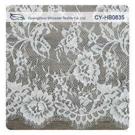Шнурок Chantilly маркизета 100 нейлонов швейцарский, подгонянная французская ткань шнурка поставщик
